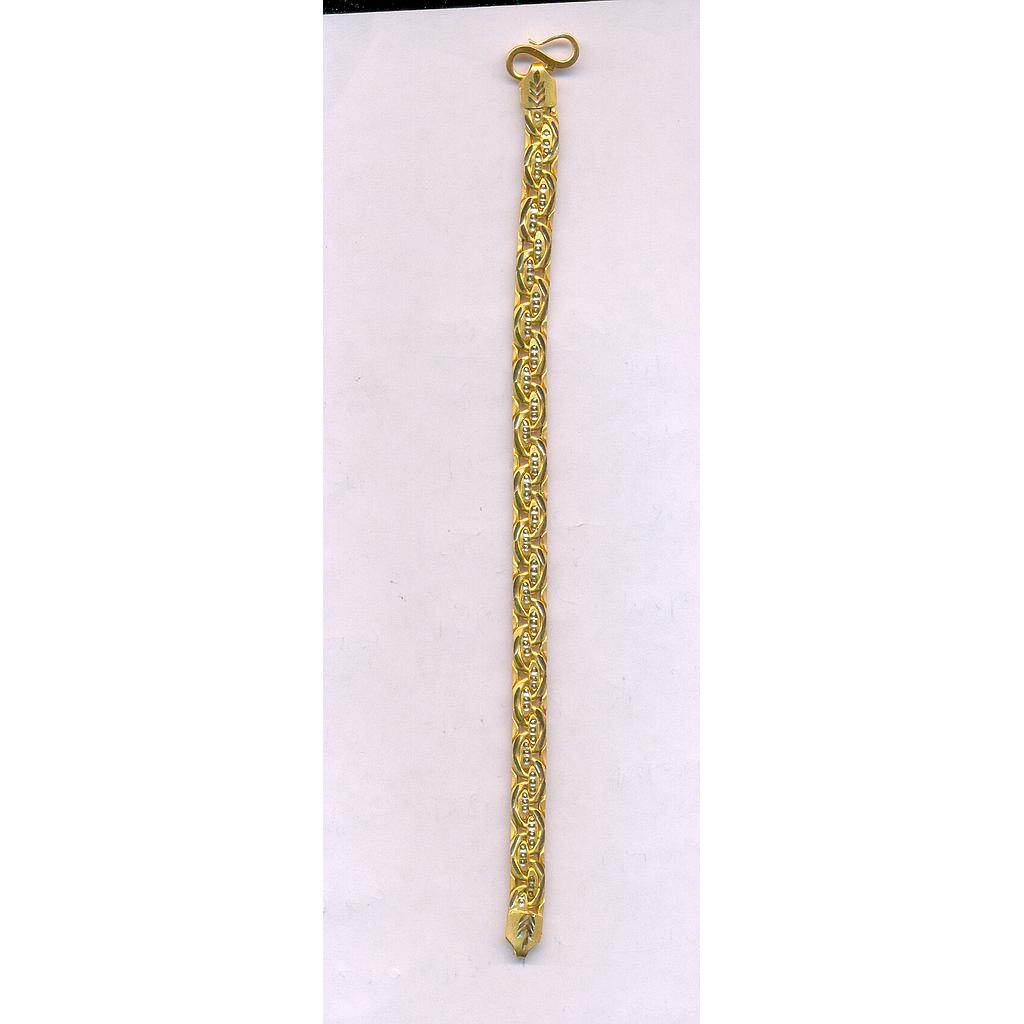 GOLD BRACELET GENTS PLAIN GENERAL