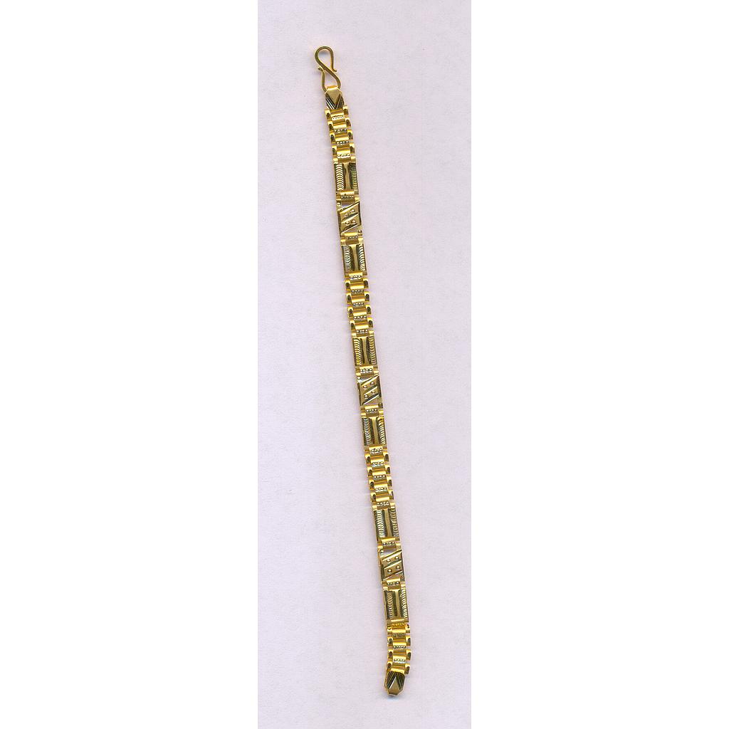 GOLD BRACELET GENTS PLAIN GENERAL
