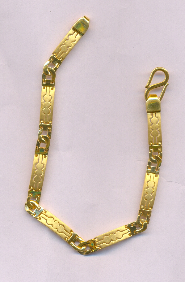 GOLD BRACELET GENTS PLAIN GENERAL