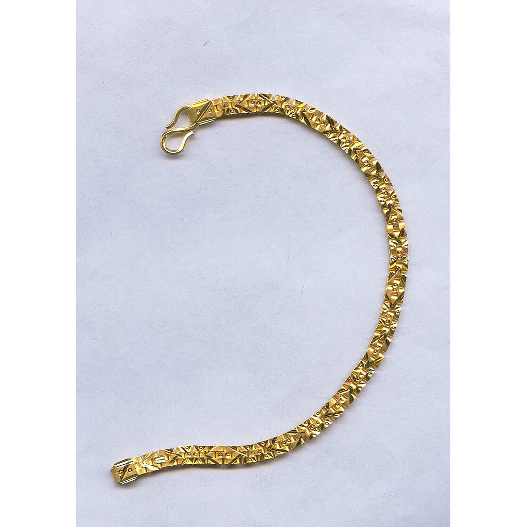 GOLD BRACELET GENTS PLAIN GENERAL