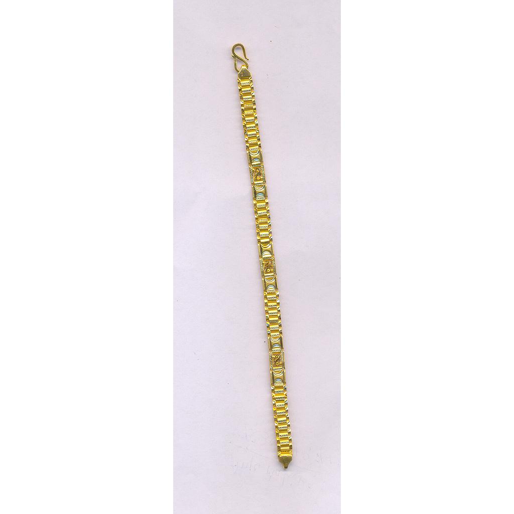 GOLD BRACELET GENTS PLAIN GENERAL