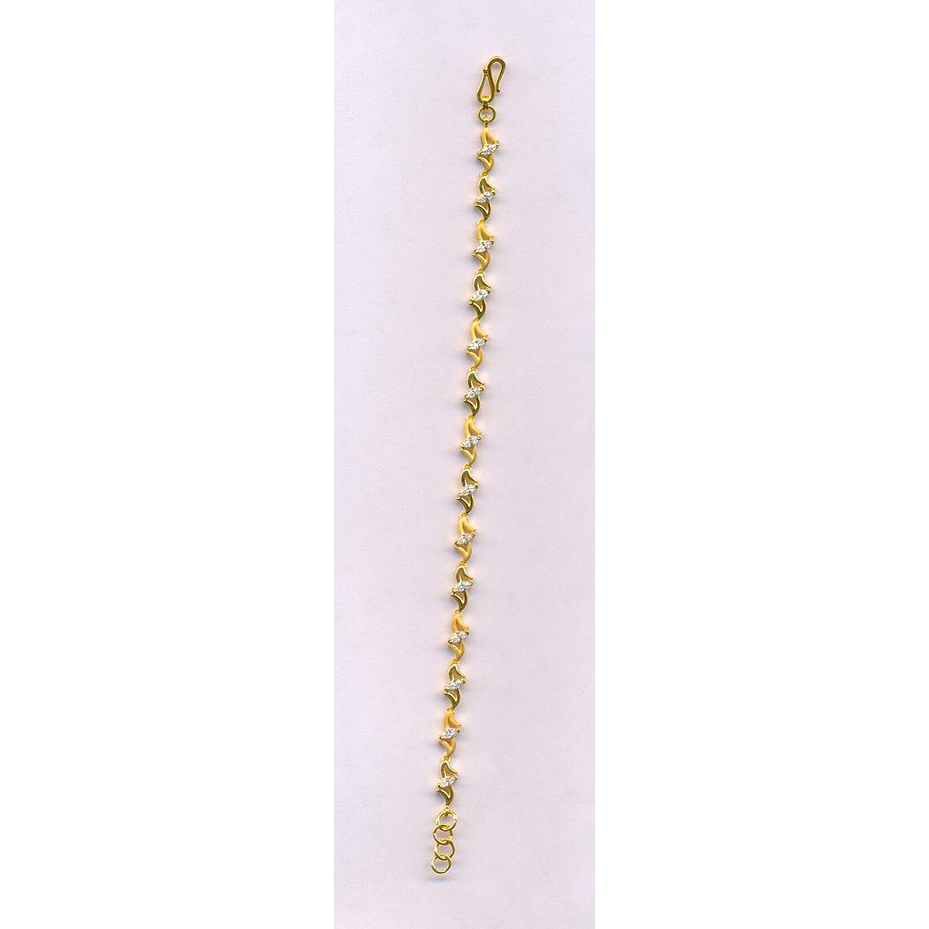 GOLD BRACELET LADIES CASTING FANCY
