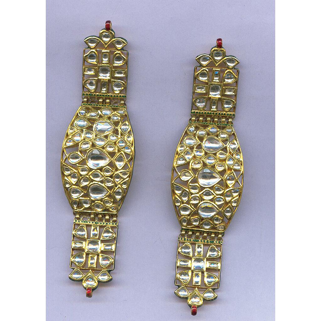 GOLD BRACELET KUNDAN 