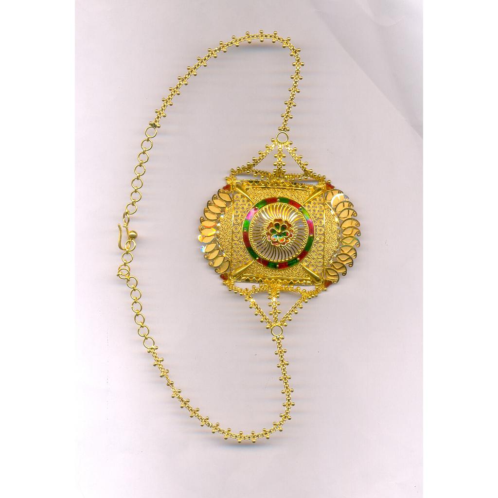 GOLD BRACELET LADIES PLAIN FANCY