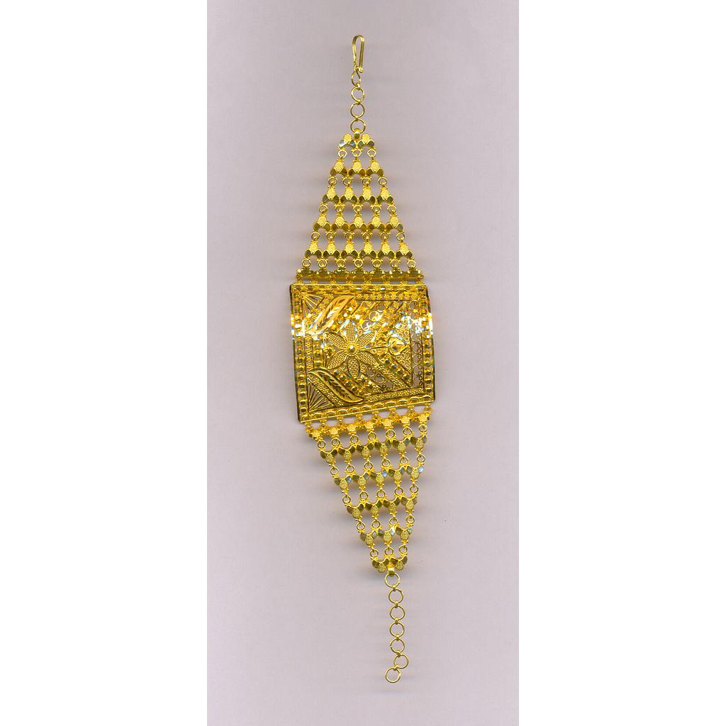 GOLD BRACELET LADIES PLAIN FANCY