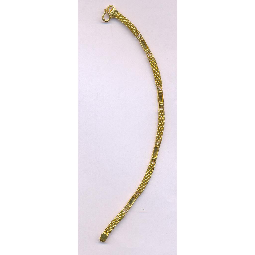 GOLD BRACELET LADIES PLAIN FANCY