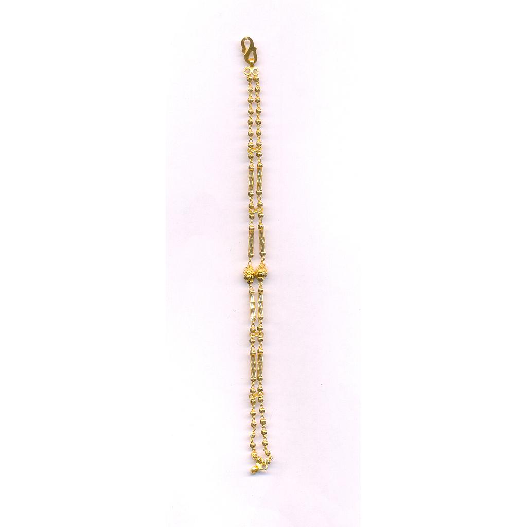 GOLD BRACELET LADIES PLAIN FANCY
