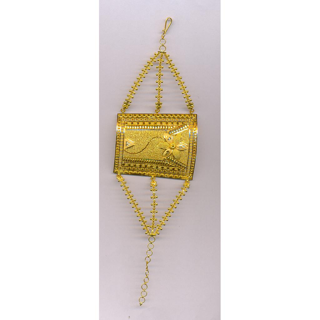 GOLD BRACELET LADIES PLAIN FANCY