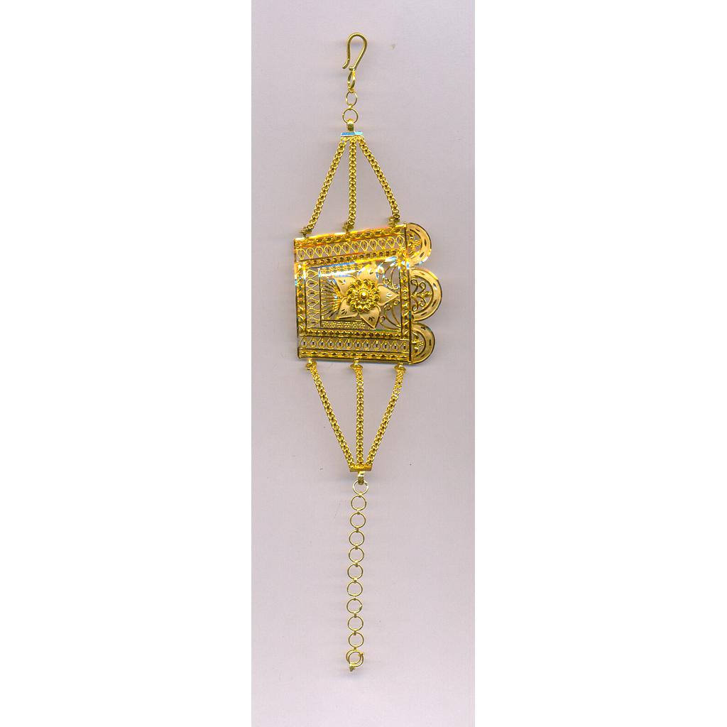 GOLD BRACELET LADIES PLAIN FANCY