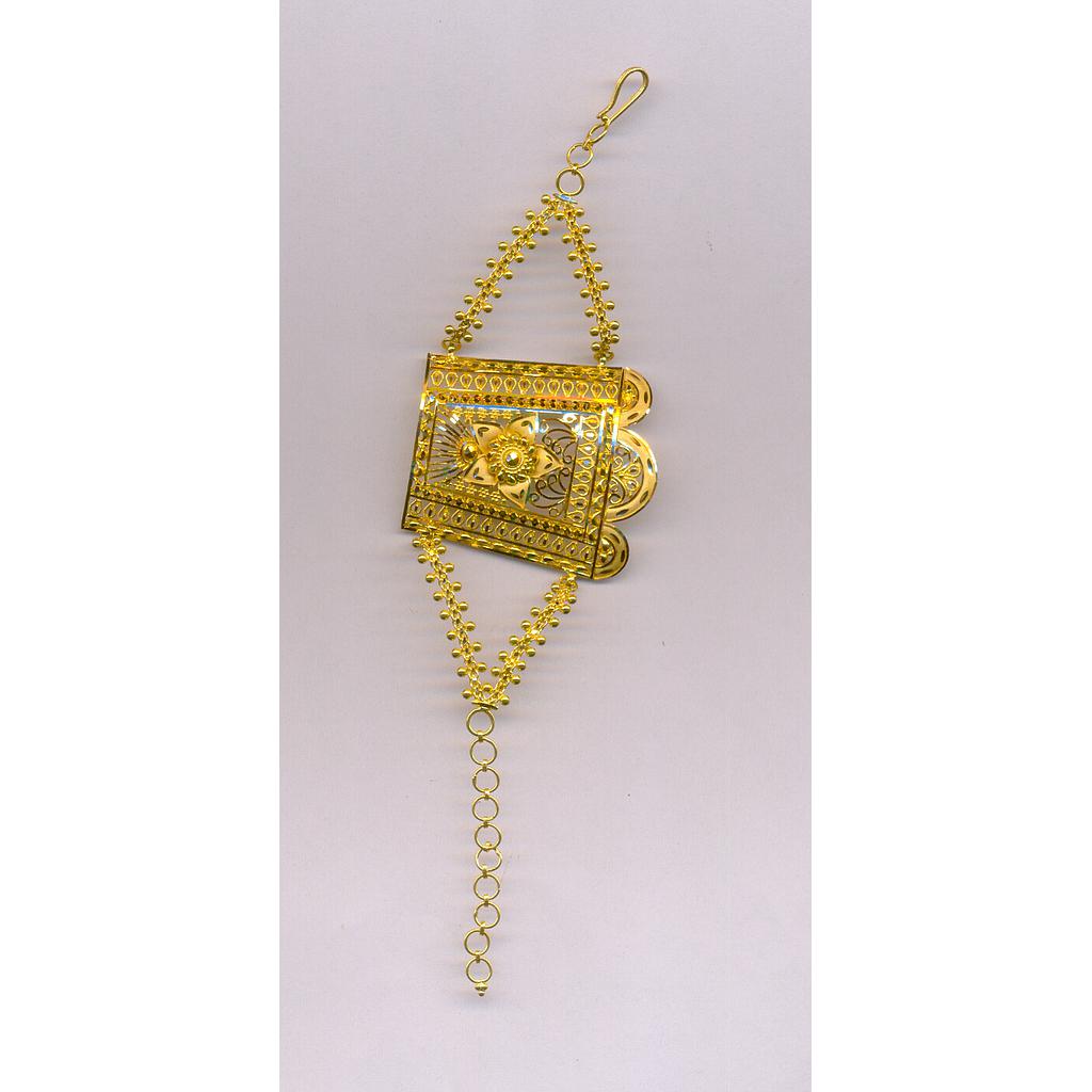 GOLD BRACELET LADIES PLAIN FANCY