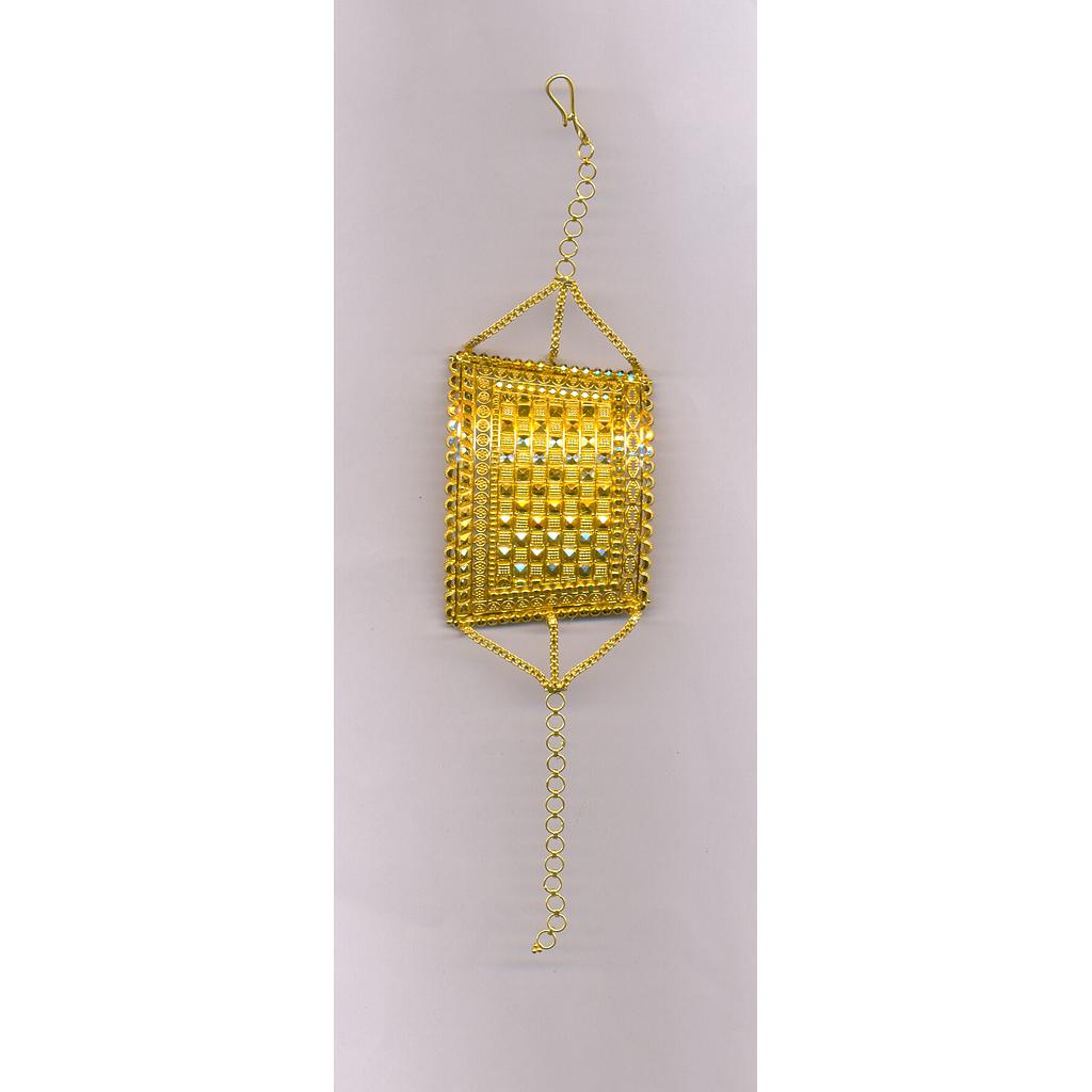 GOLD BRACELET LADIES PLAIN FANCY