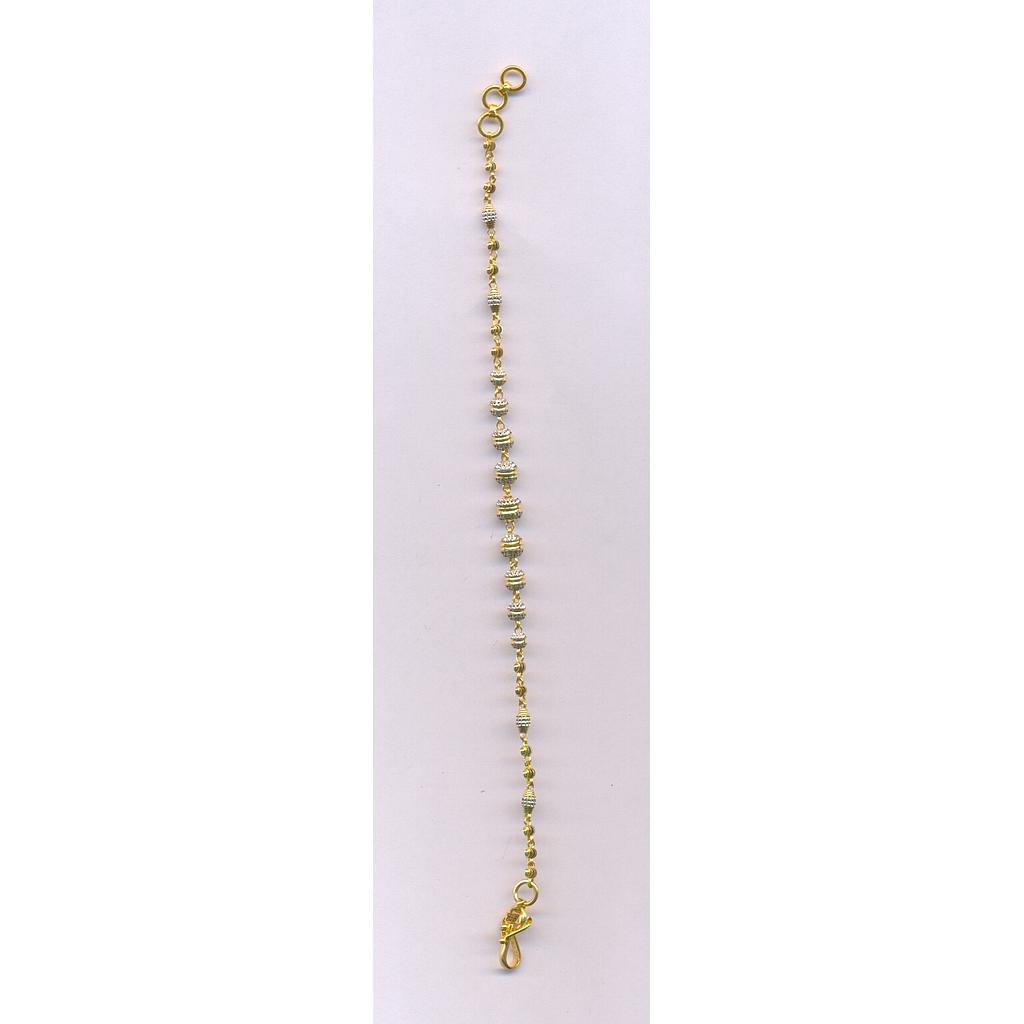 GOLD BRACELET LADIES PLAIN FANCY