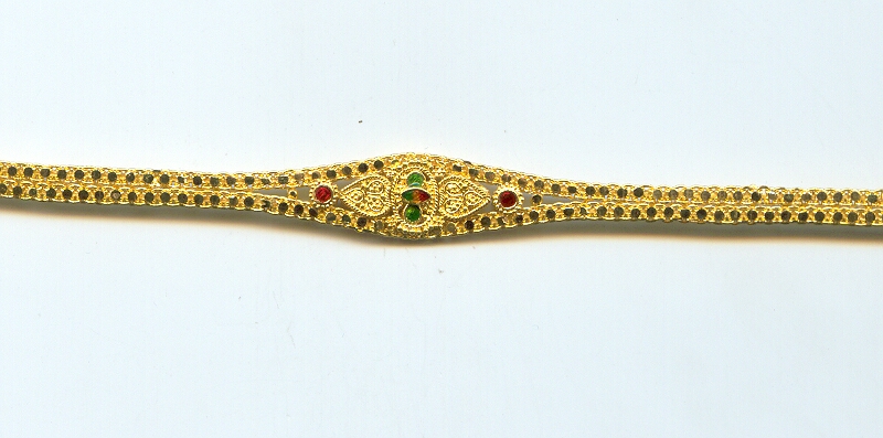 GOLD BRACELET LADIES PLAIN FANCY
