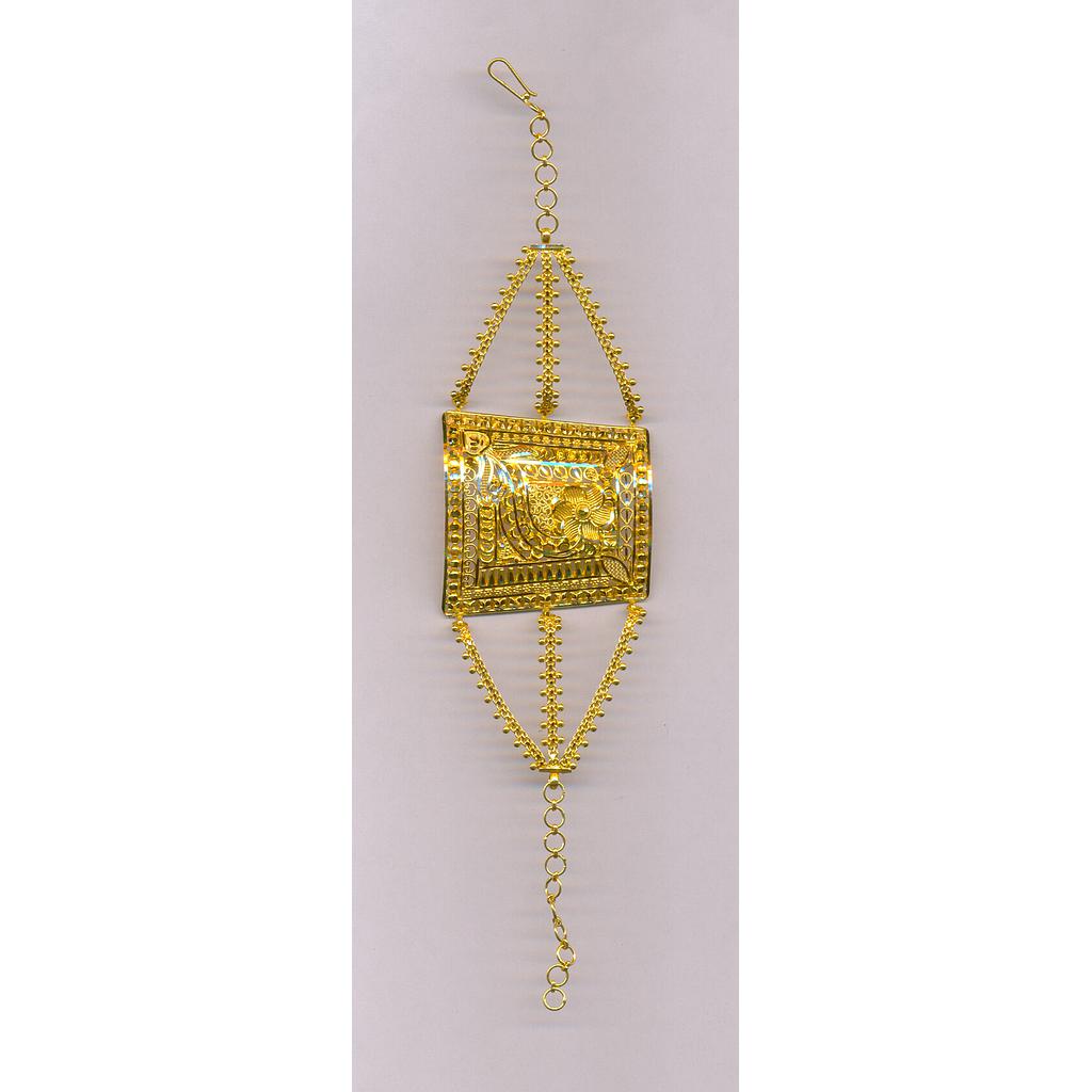 GOLD BRACELET LADIES PLAIN FANCY