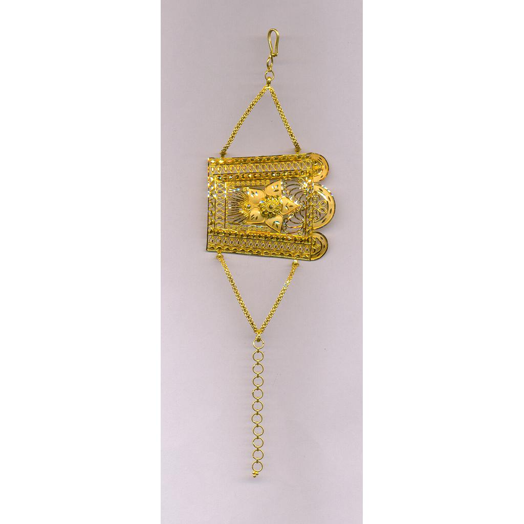 GOLD BRACELET LADIES PLAIN FANCY