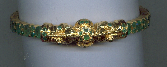 GOLD BRACELET LADIES REALSTONE EXCLUSIVE