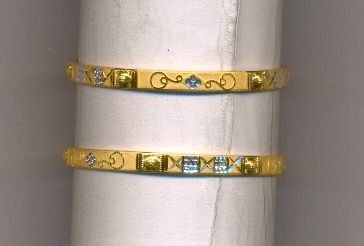 GOLD BANGLE BRONZE FANCY