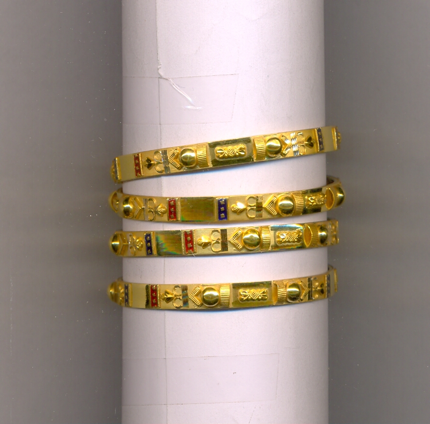GOLD BANGLE BRONZE FANCY