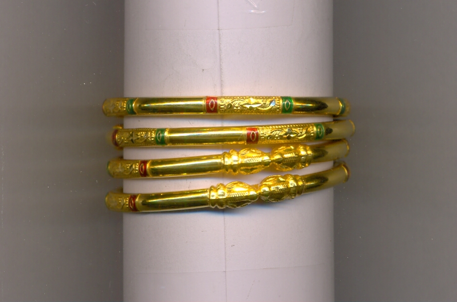 GOLD BANGLE BRONZE FANCY