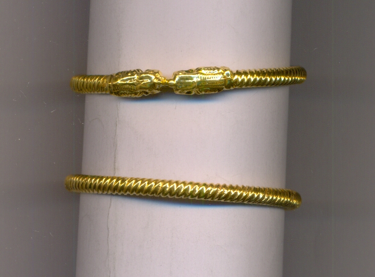 GOLD BANGLE BRONZE FANCY