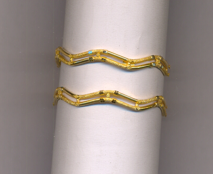 GOLD BANGLE BRONZE FANCY