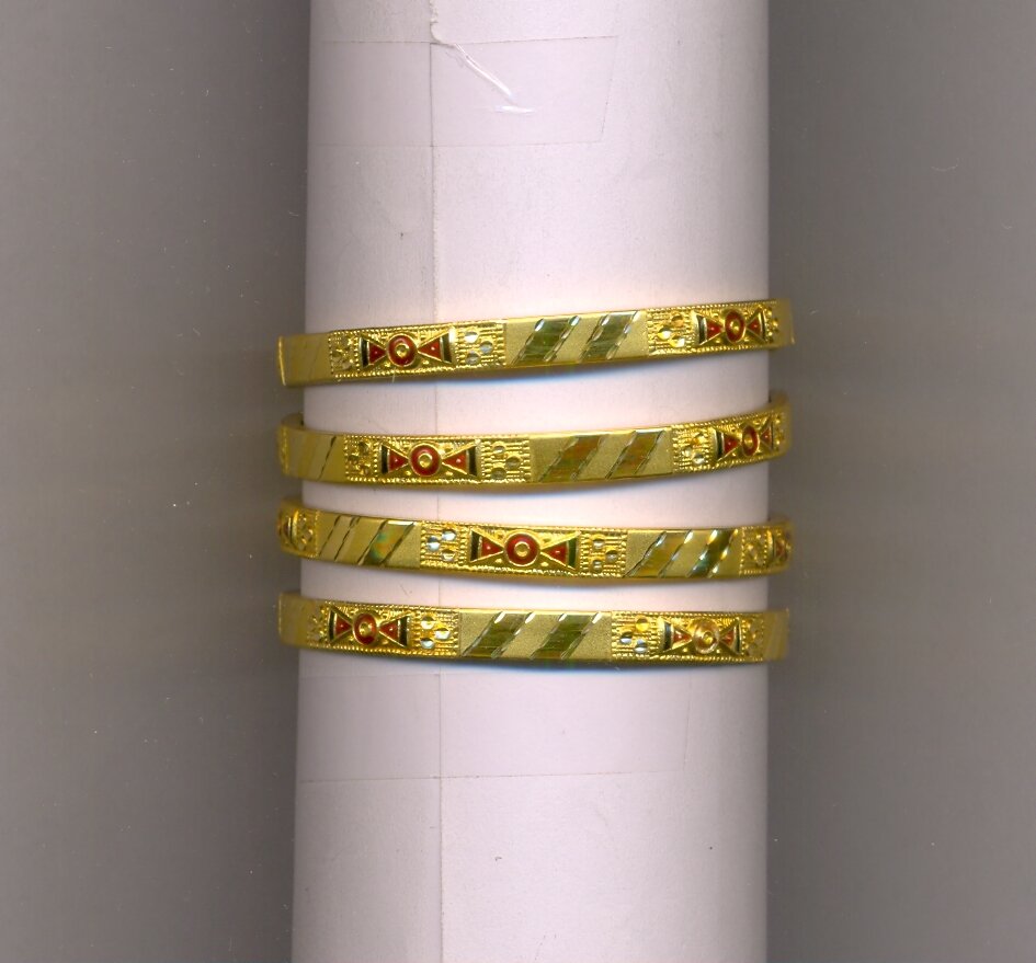 GOLD BANGLE BRONZE FANCY