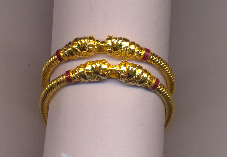 GOLD BANGLE BRONZE FANCY