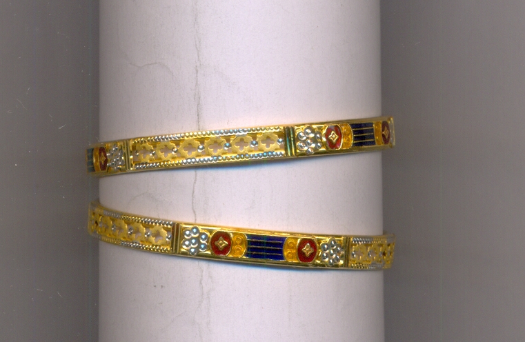 GOLD BANGLE BRONZE FANCY