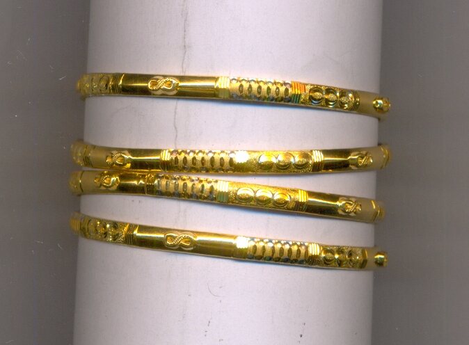 GOLD BANGLE BRONZE FANCY