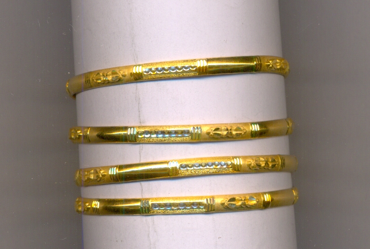 GOLD BANGLE BRONZE FANCY