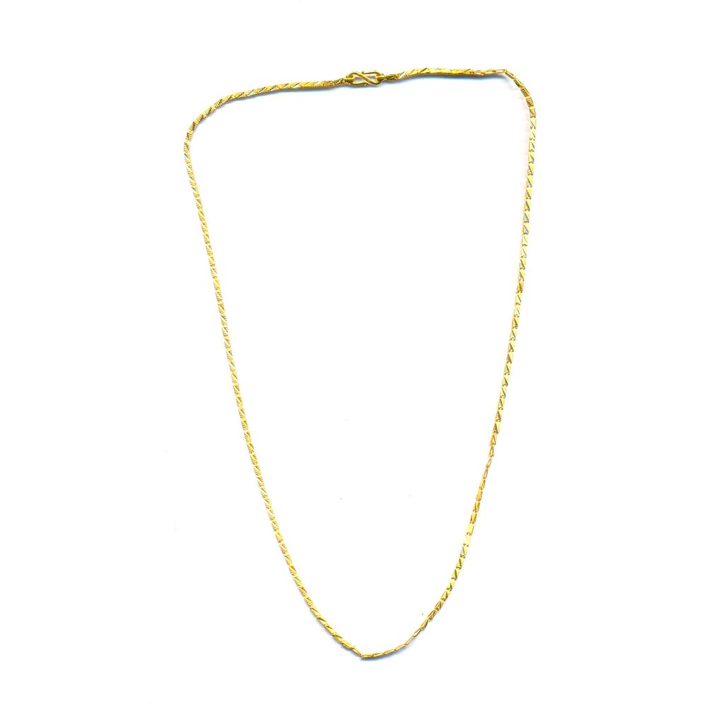 GOLD CHAIN PLAIN FANCY