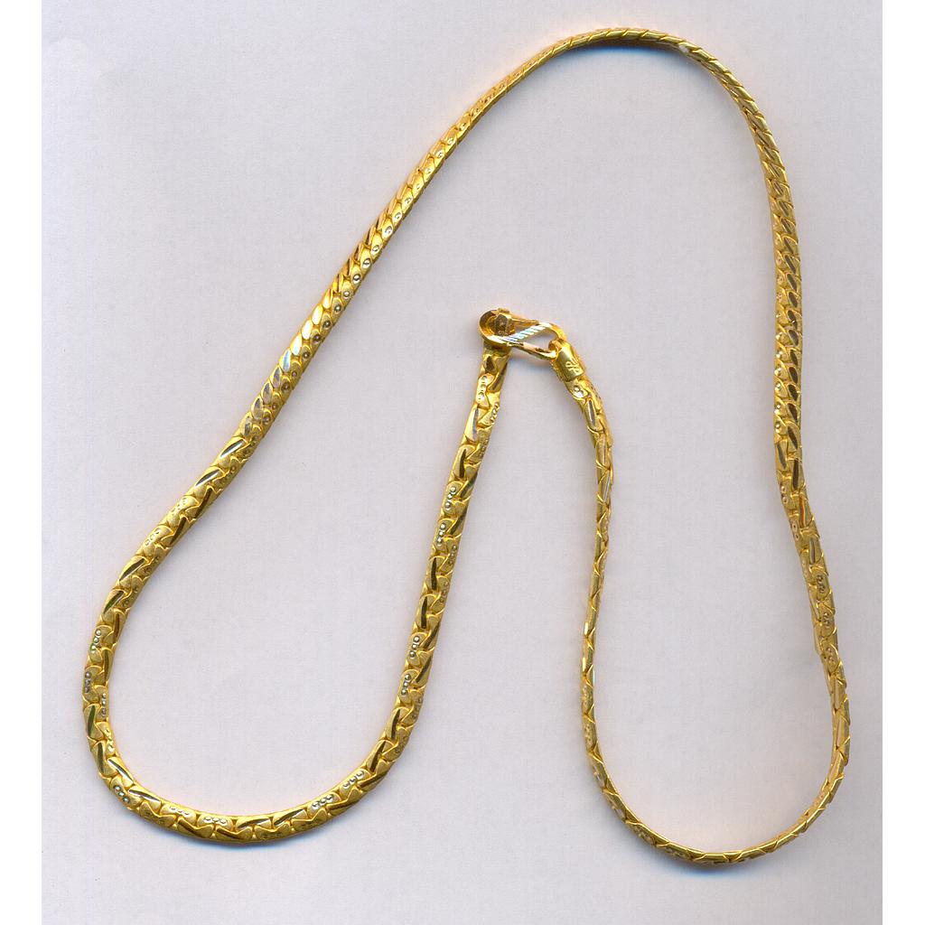 GOLD CHAIN PLAIN FANCY
