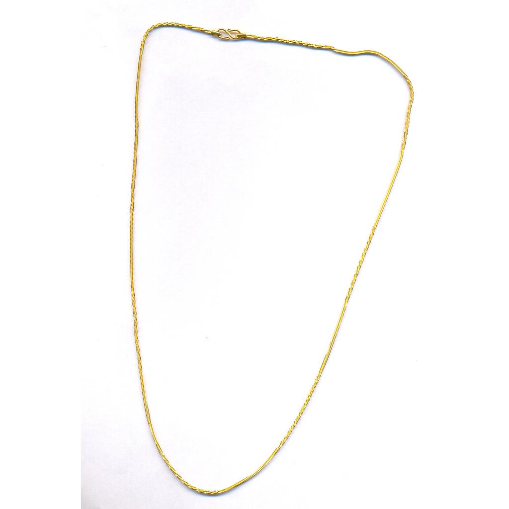 GOLD CHAIN PLAIN FANCY