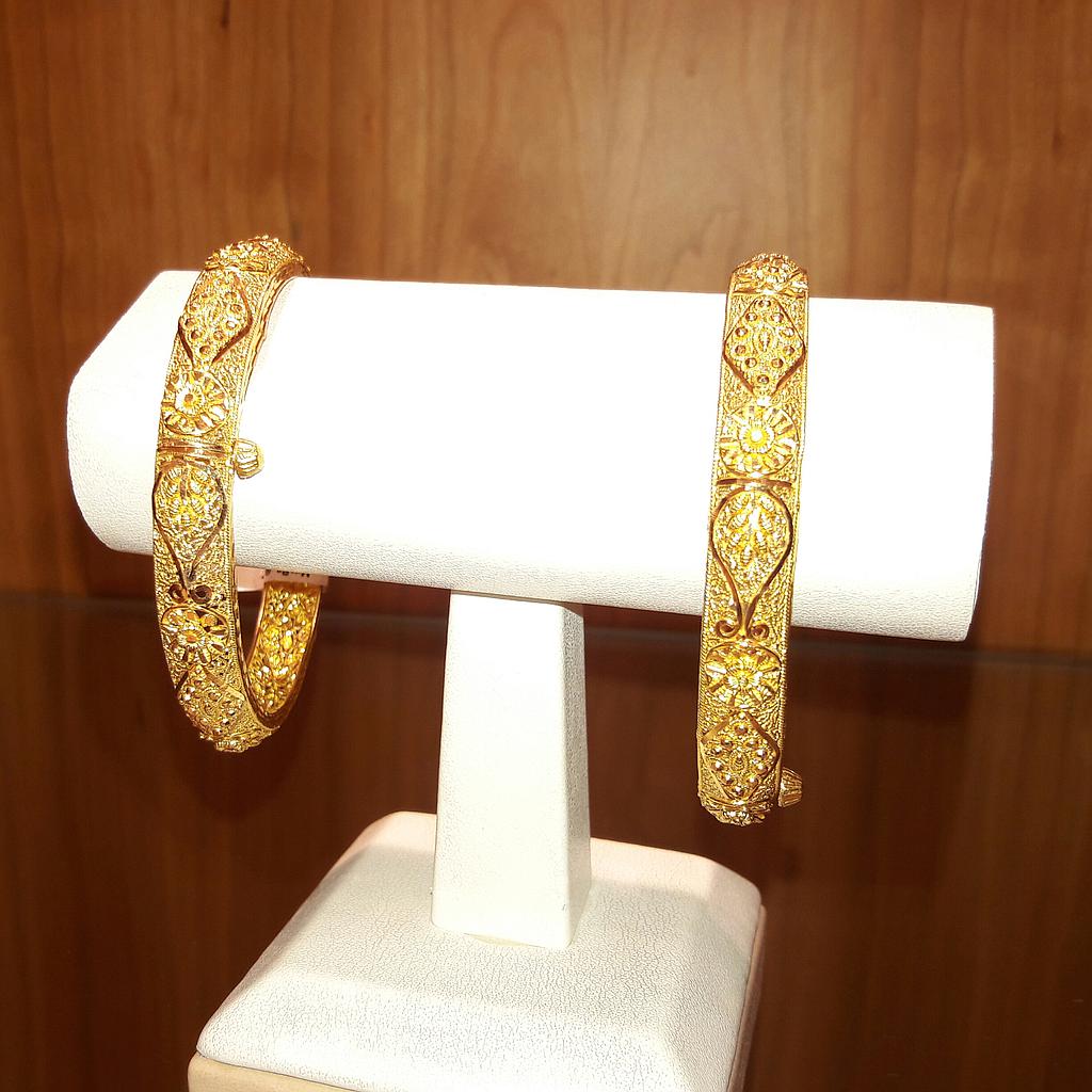 GOLD BANGLE PLAIN FANCY