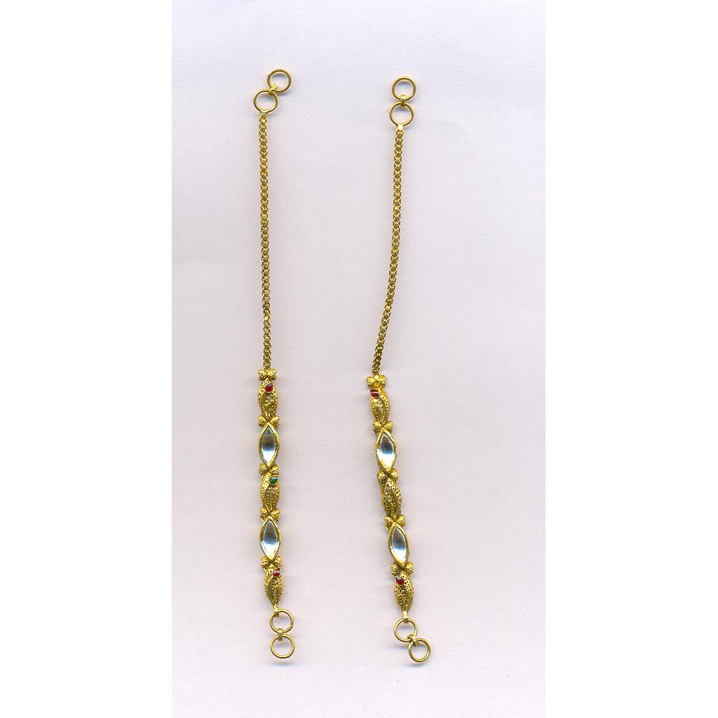 GOLD EARCHAIN ANTIQUE EXCLUSIVE
