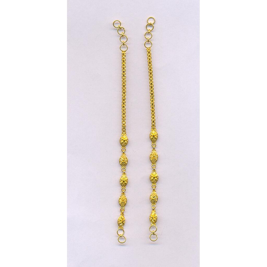 GOLD EARCHAIN FANCY