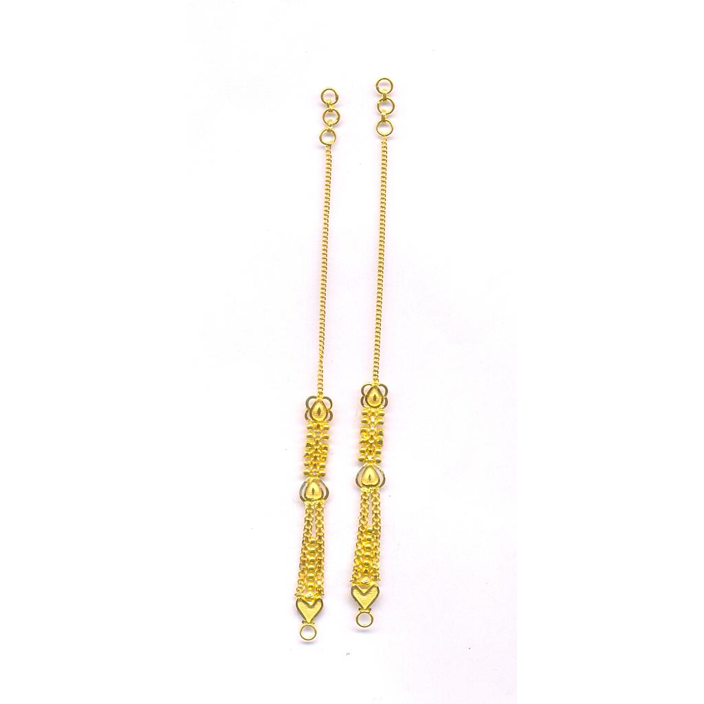 GOLD EARCHAIN FANCY