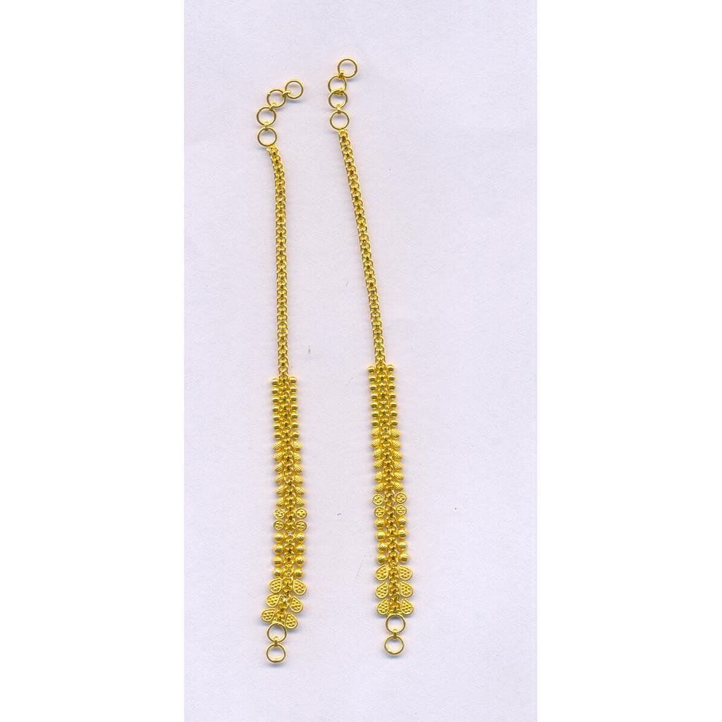 GOLD EARCHAIN FANCY