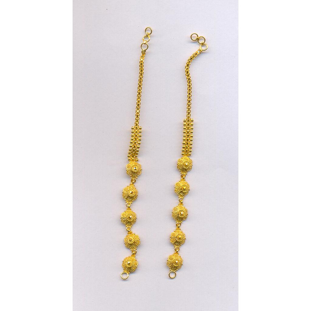 GOLD EARCHAIN FANCY