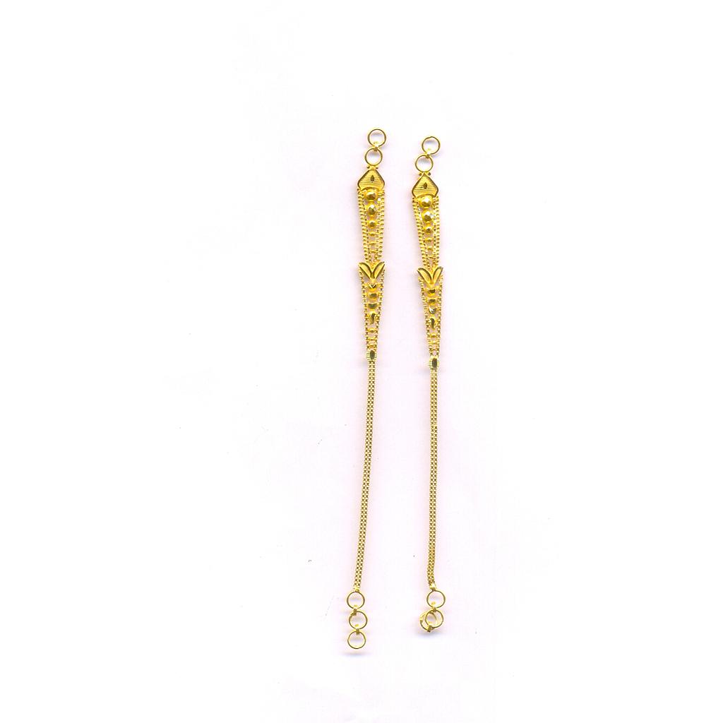 GOLD EARCHAIN FANCY