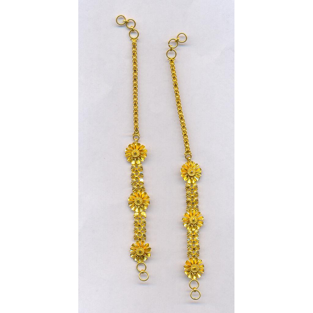 GOLD EARCHAIN FANCY