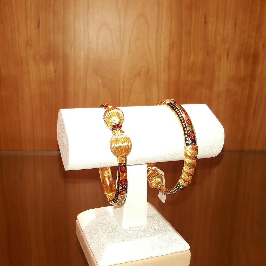 GOLD BANGLE PLAIN FANCY