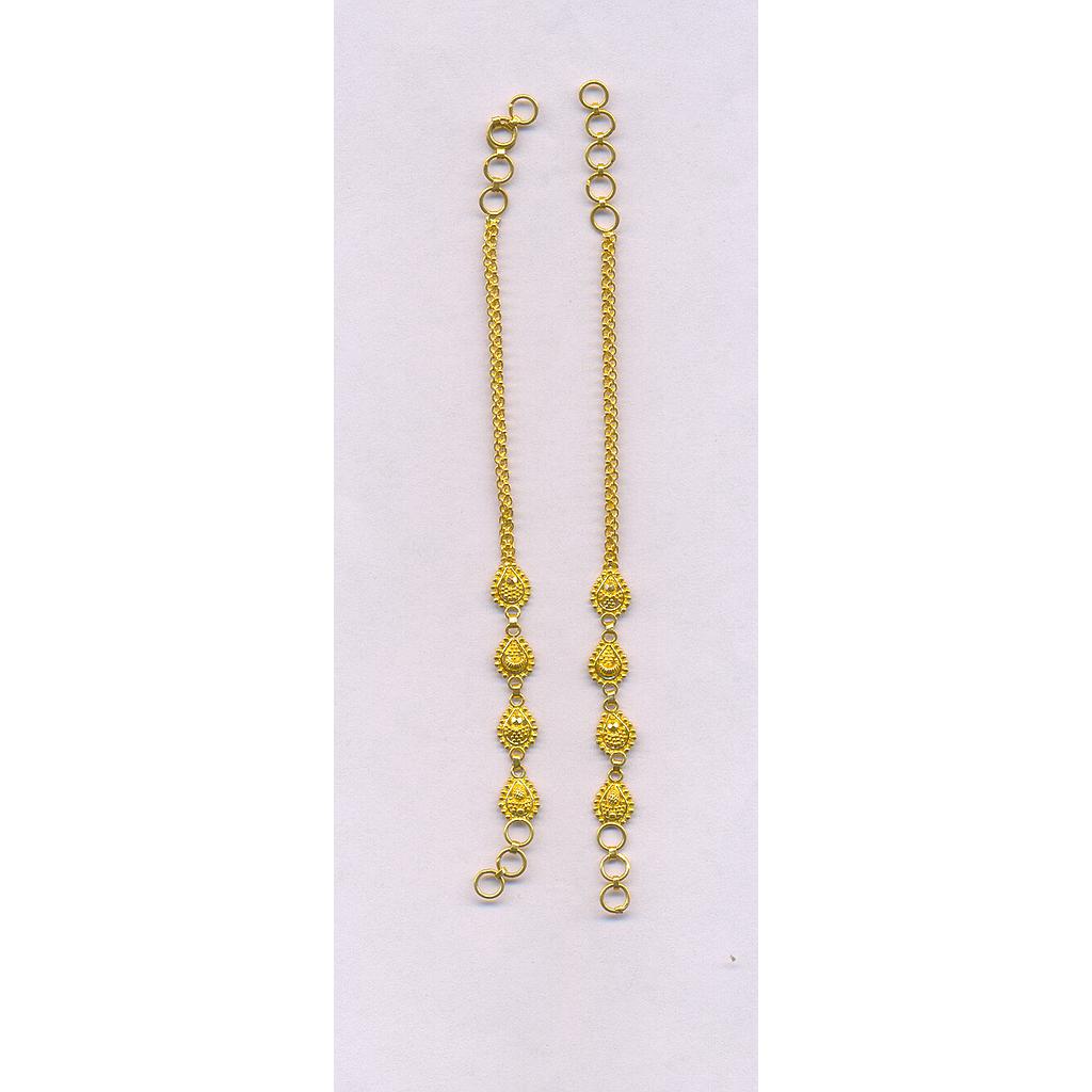 GOLD EARCHAIN PLAIN GENERAL