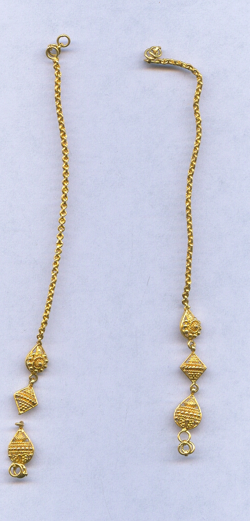 GOLD EARCHAIN PLAIN GENERAL