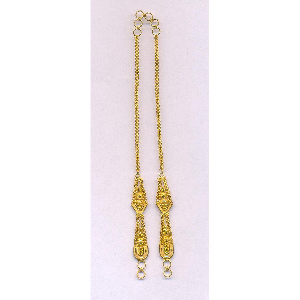 GOLD EARCHAIN PLAIN GENERAL