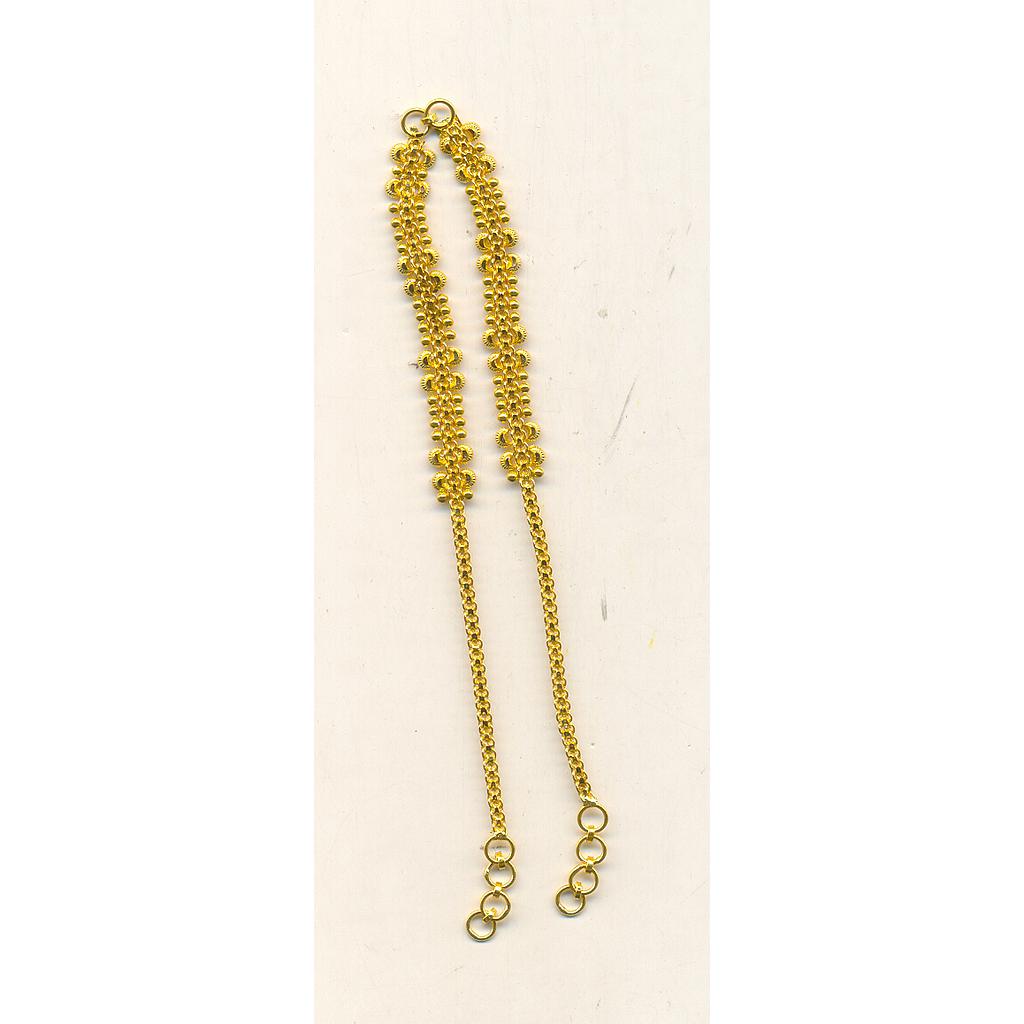 GOLD EARCHAIN PLAIN GENERAL