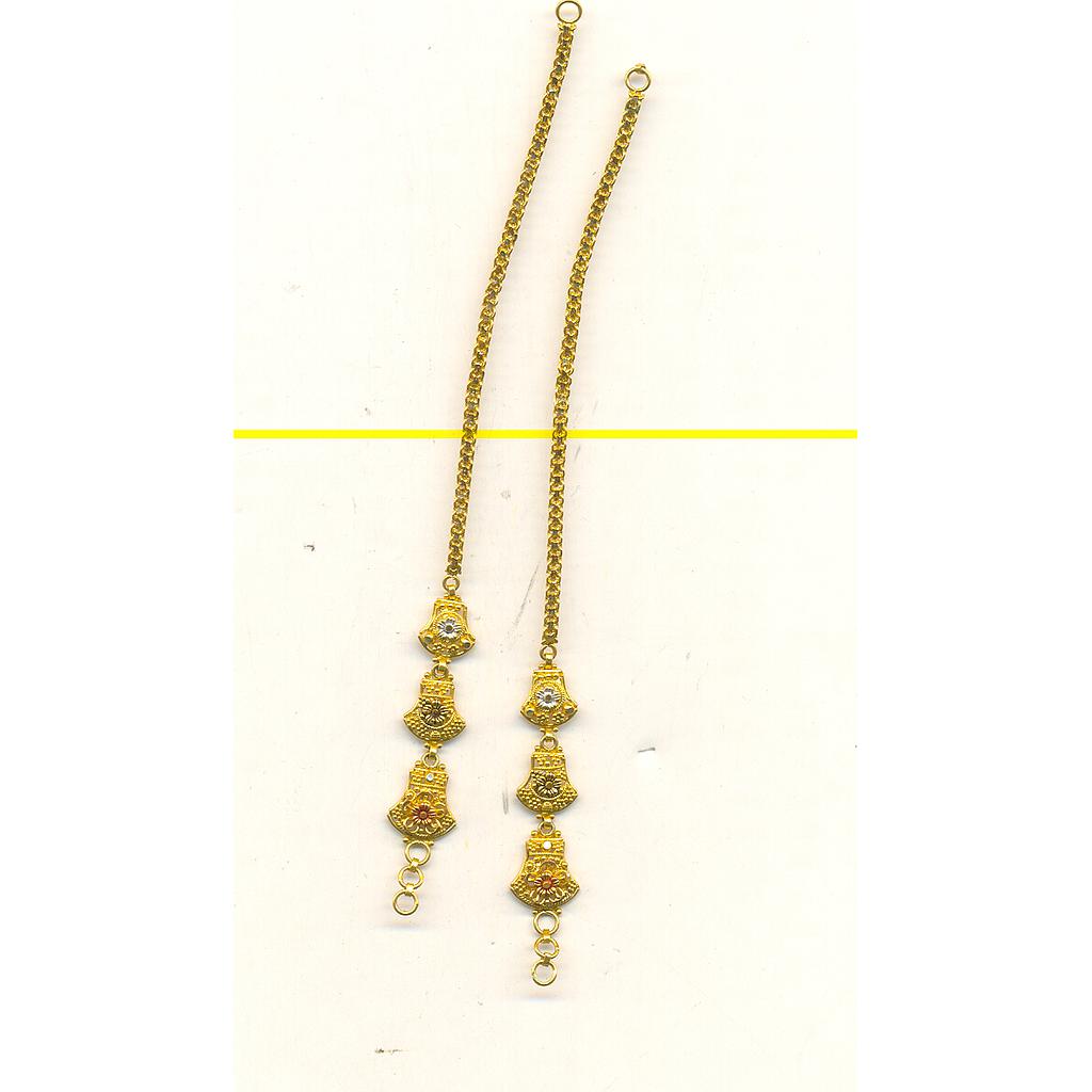 GOLD EARCHAIN PLAIN GENERAL