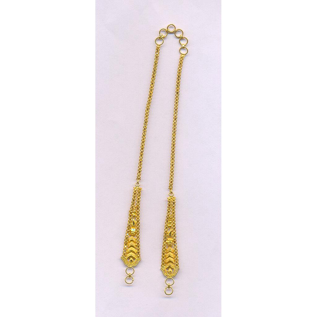 GOLD EARCHAIN PLAIN GENERAL