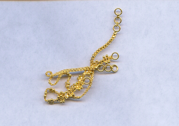 GOLD EARCHAIN PLAIN GENERAL
