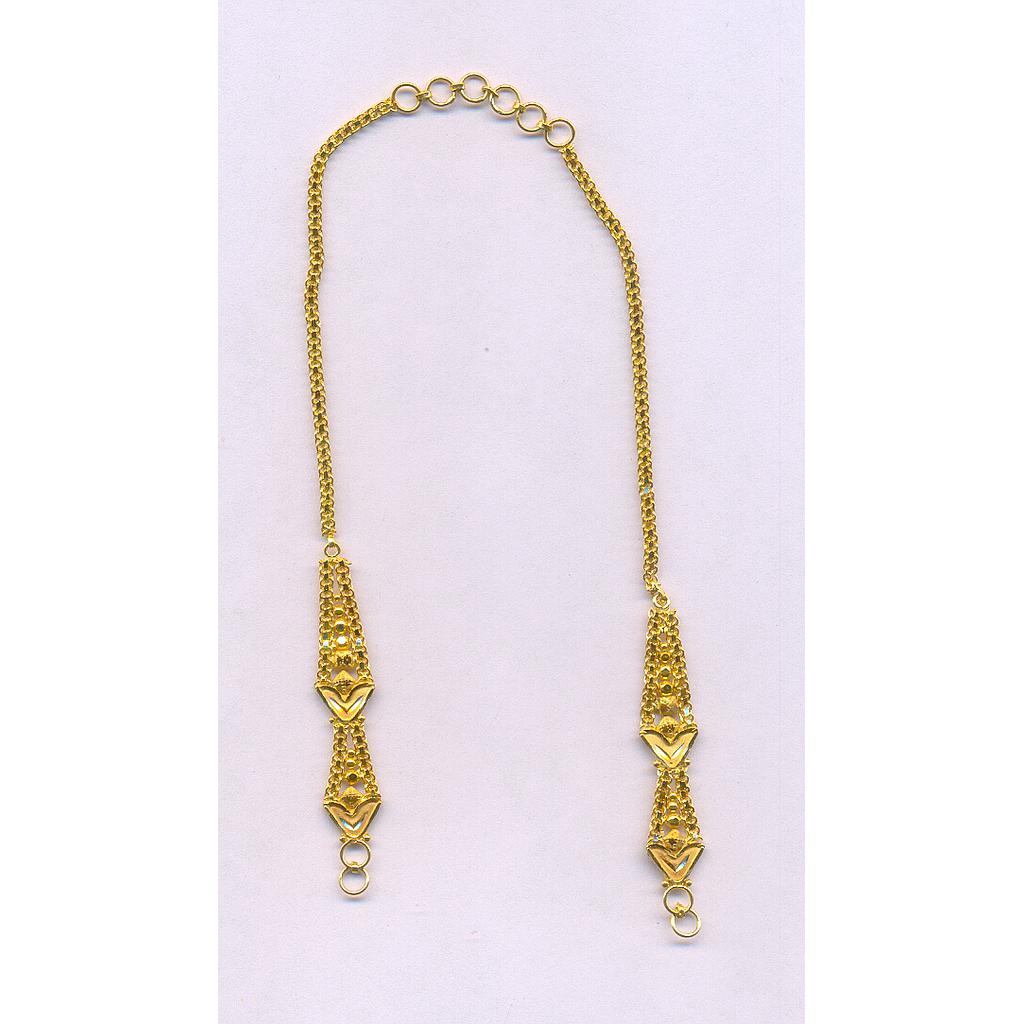 GOLD EARCHAIN PLAIN GENERAL